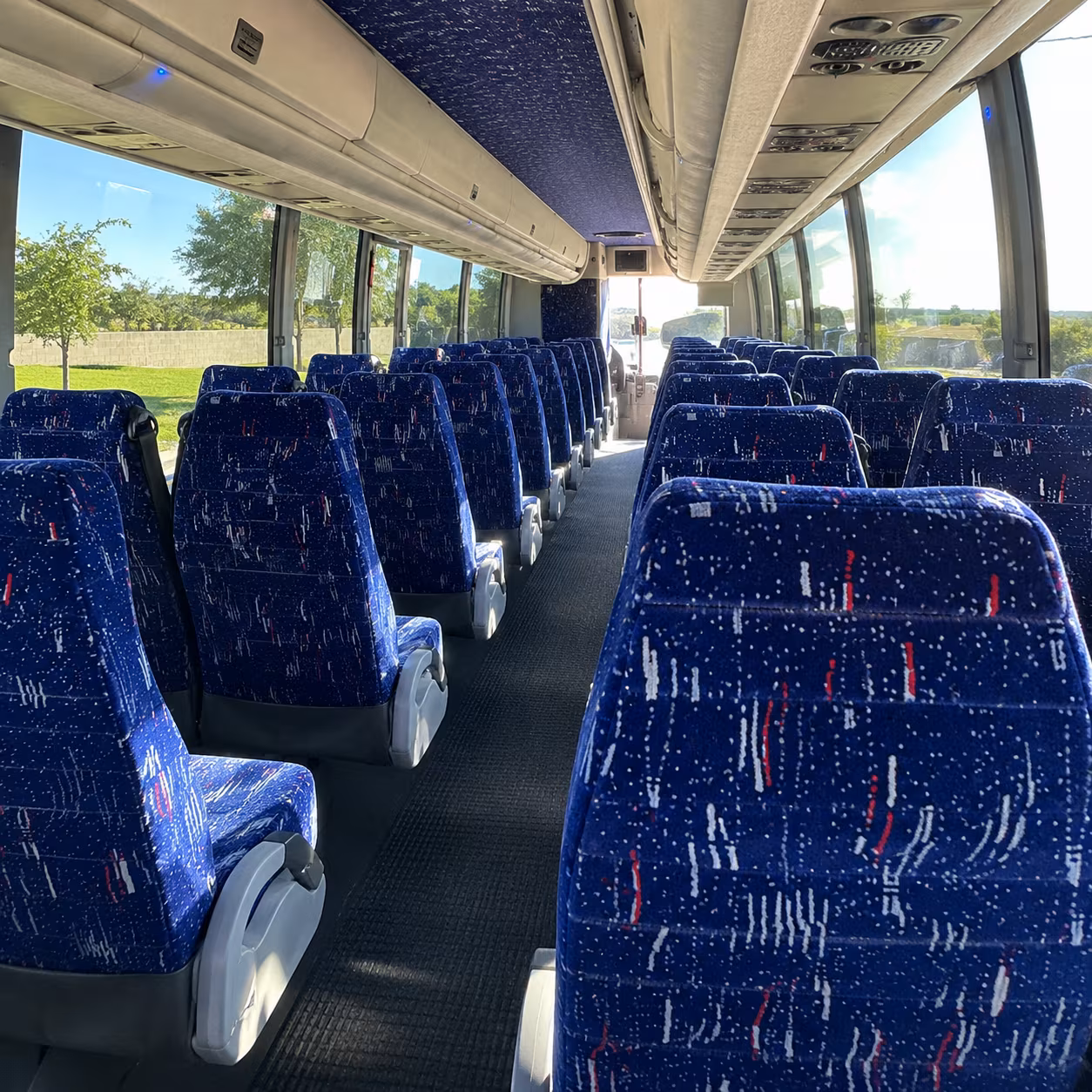 everett charter bus interior gallery