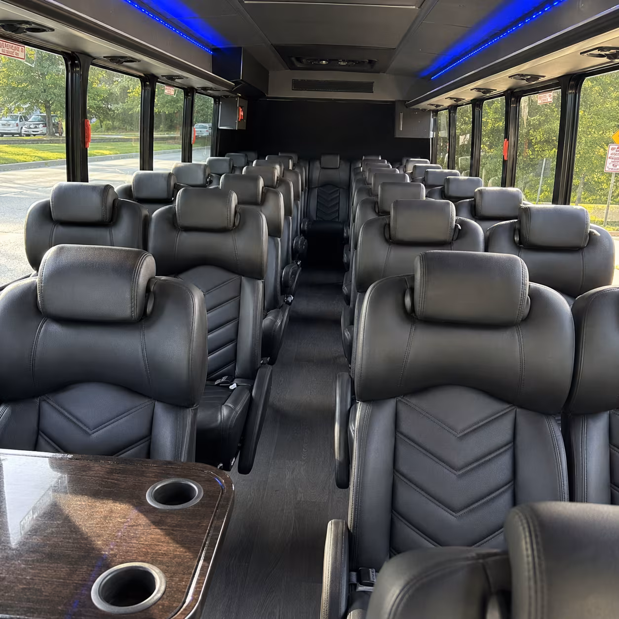 everett private event transportation onboard seating